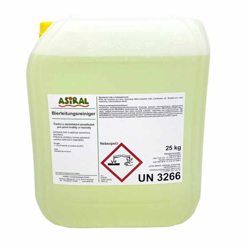 Produkt - Bierleitungsreininger (Alkalický čistič s dezinfekcí)
