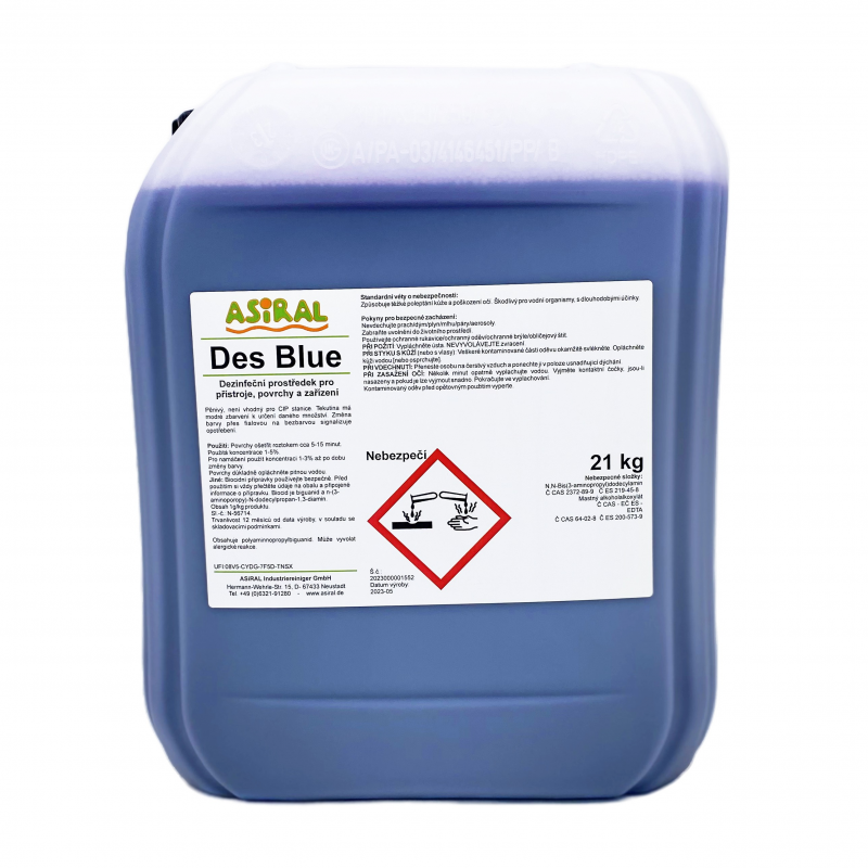 Produkt - Des Blue (Dezinfekce)