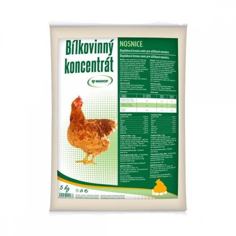 Produkt - Bílkovinný koncentrát pro nosnice